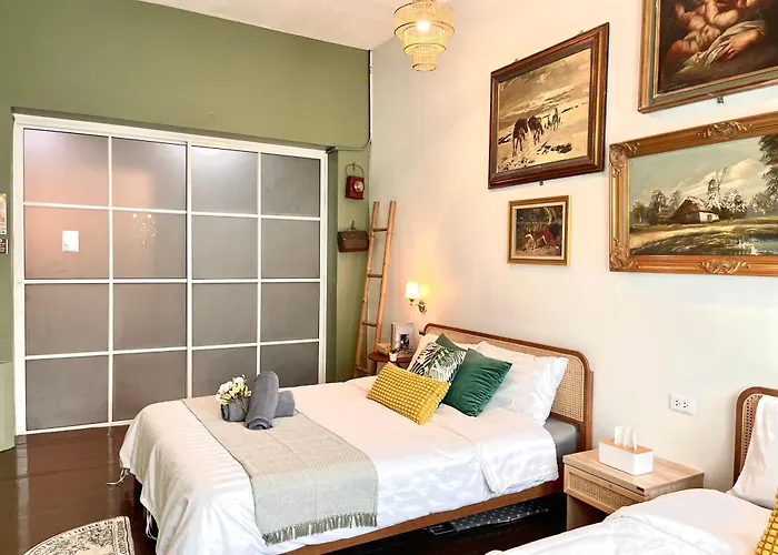 Appartement Entire House,unwind In The City, Near Grandpalace Bangkok